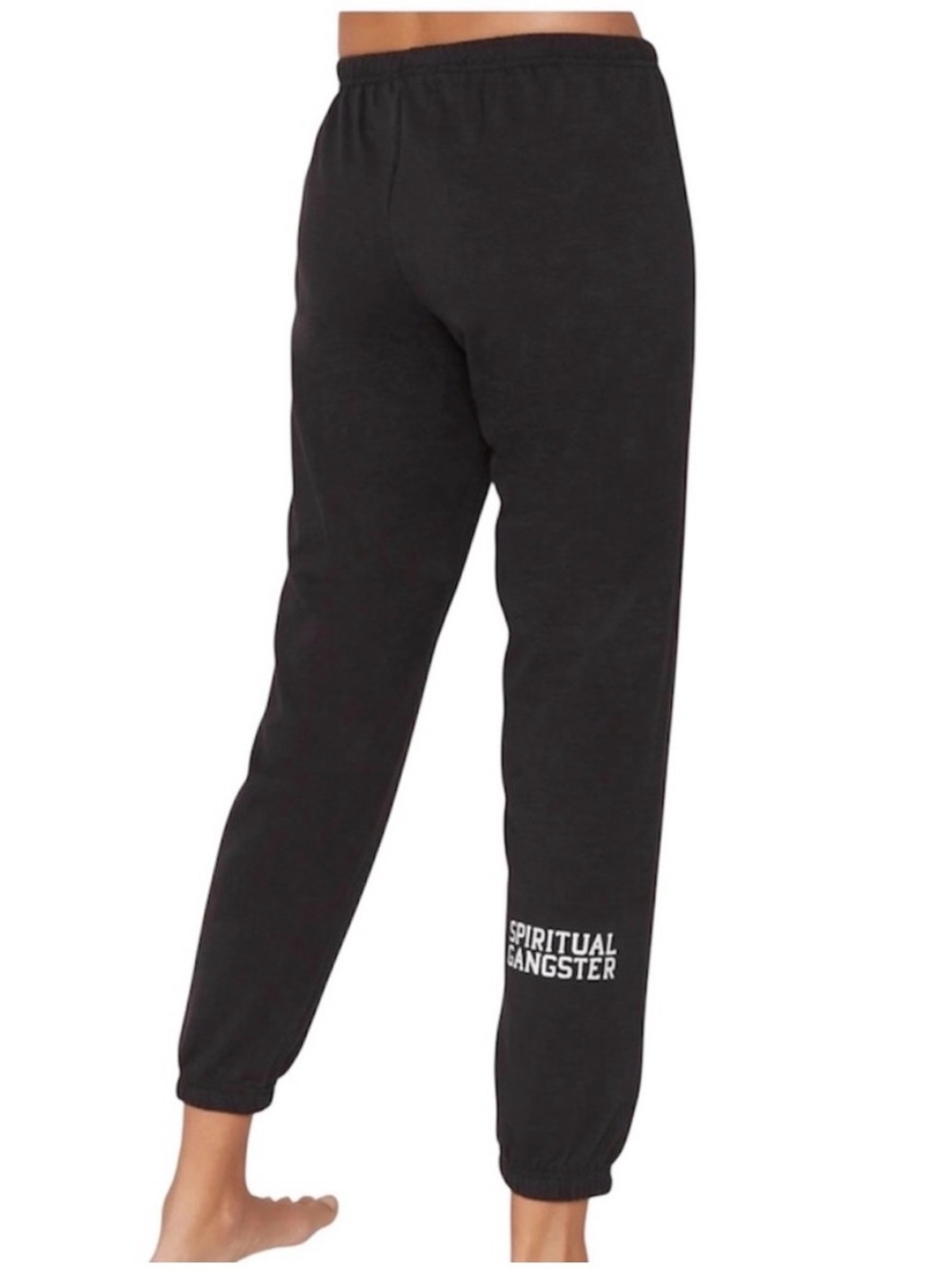 Spiritual Gangster Dark Gray Jogger Sweatpants Size Medium